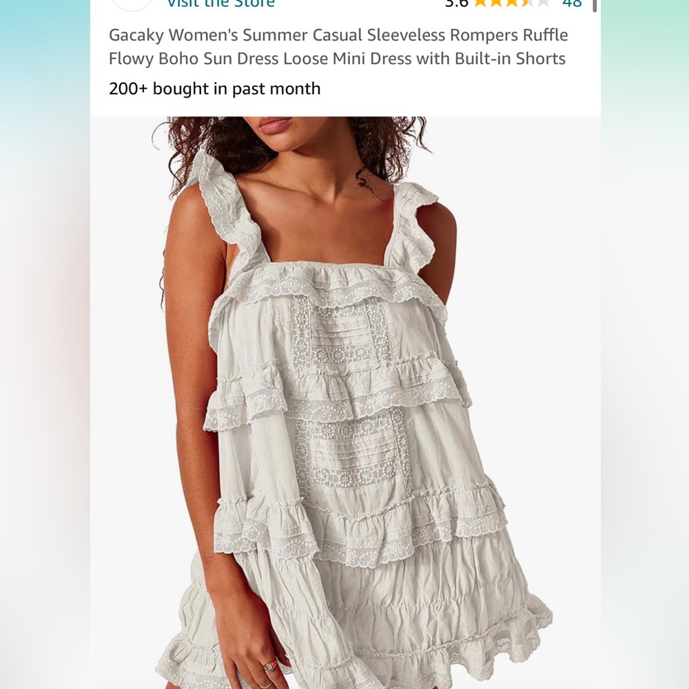Lace Romper